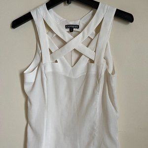 Express Blouse XS Ivory